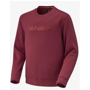 NWT Ski-Doo Signature Men’s Crewneck Sweatshirt Burgundy Size XL